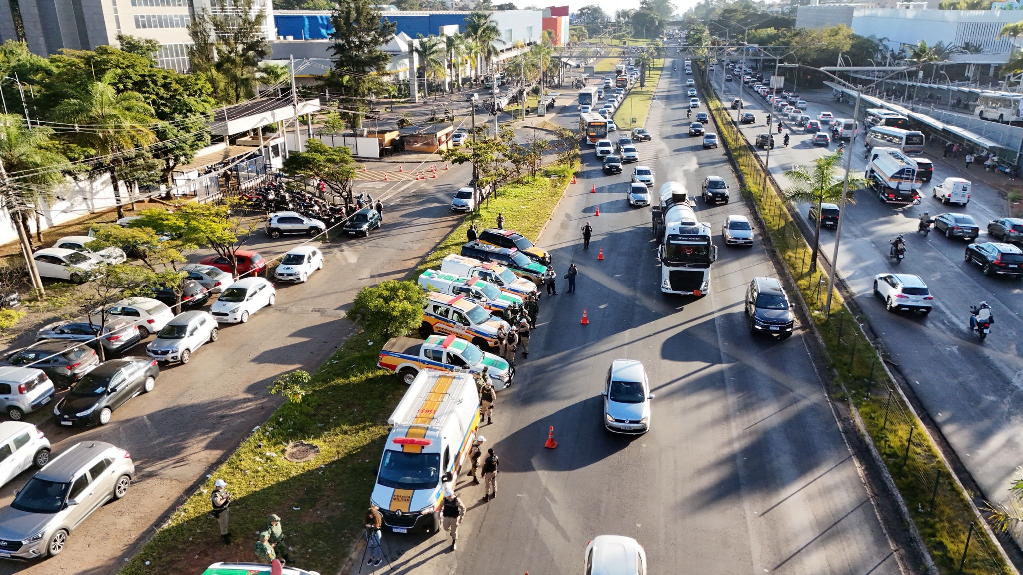 Lançamento da operação aconteceu na manhã desta quarta-feira (18) na BR-356, altura do bairro Belvedere