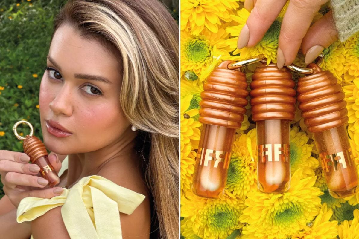 FRAN by Franciny Ehlke é uma das marcas brasileiras que tem um gloss-chaveiro