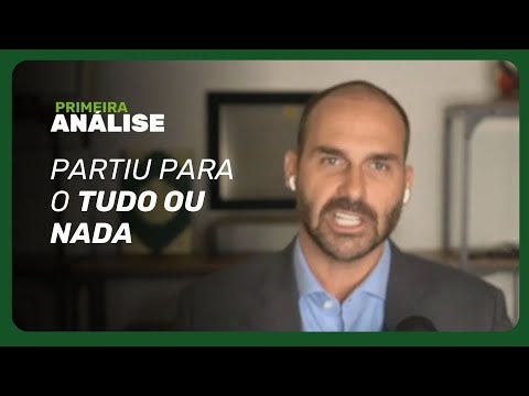 Em uma live no YouTube, o deputado ameaçou o ministro Alexandre de Moraes