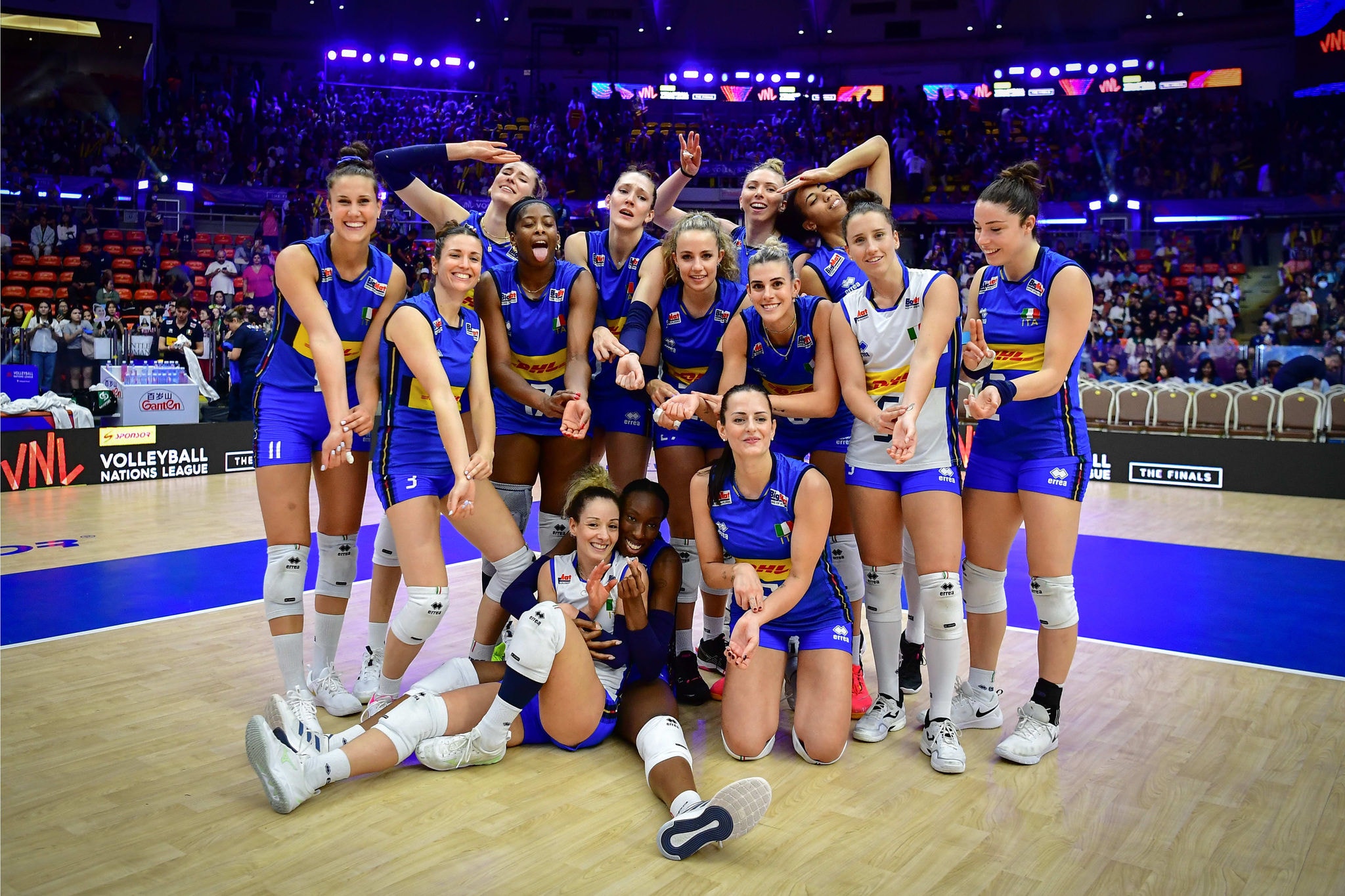 Seleção Italiana é finalista da VNL Feminina