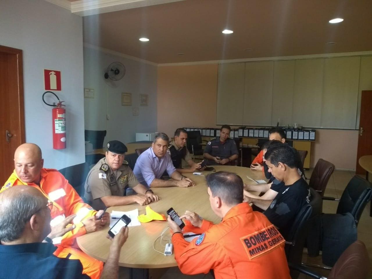 Autoridades traçam estratégias para as buscas em Brumadinho