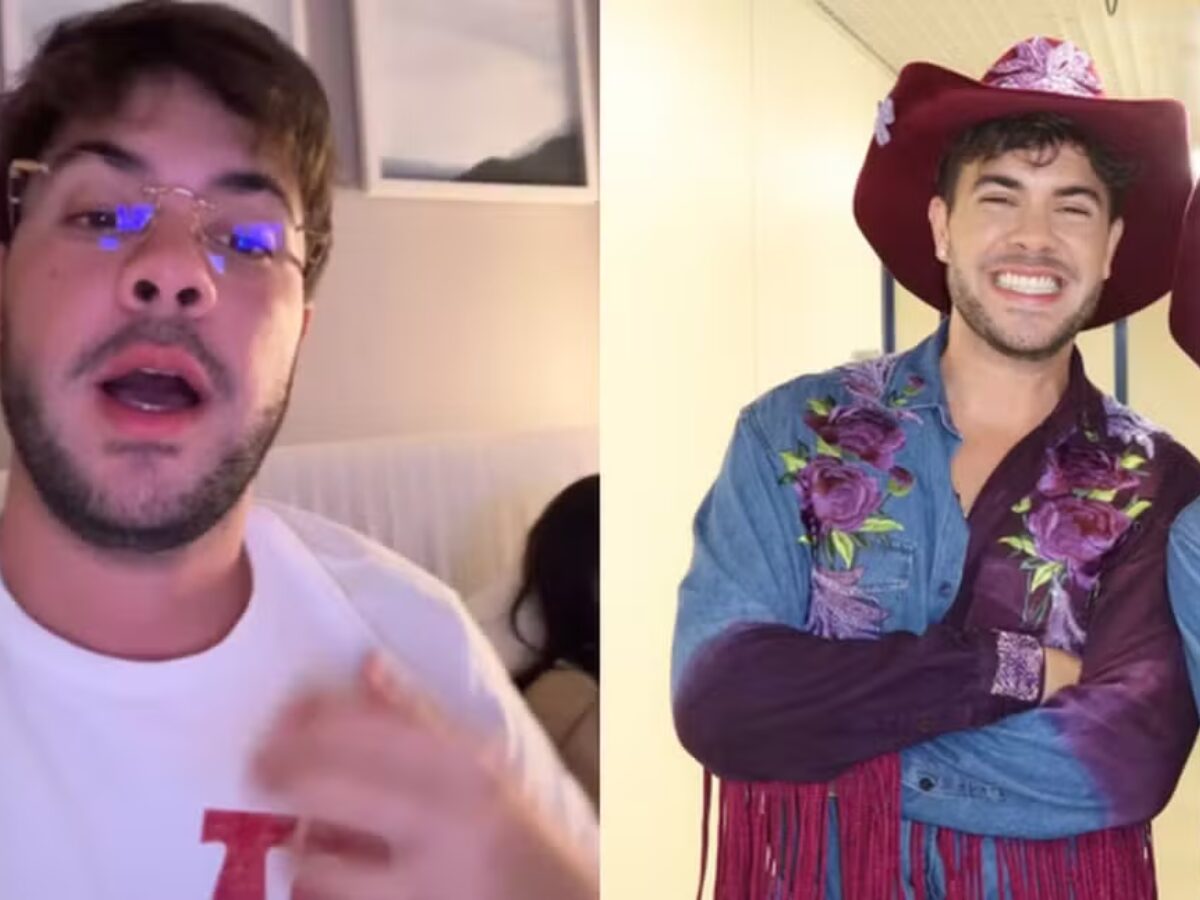Alvaro revela perrengue que passou com figurino durante a 'Dança dos Famosos'