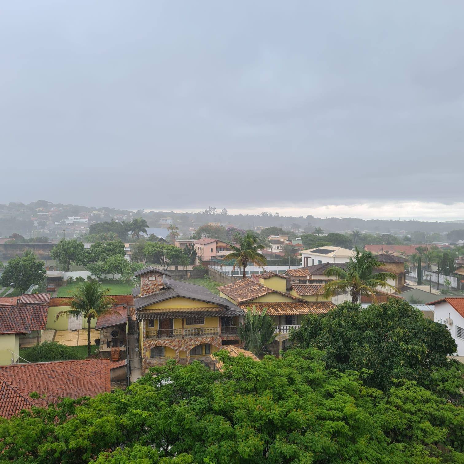Chuva já é registrada na região da Pampulha