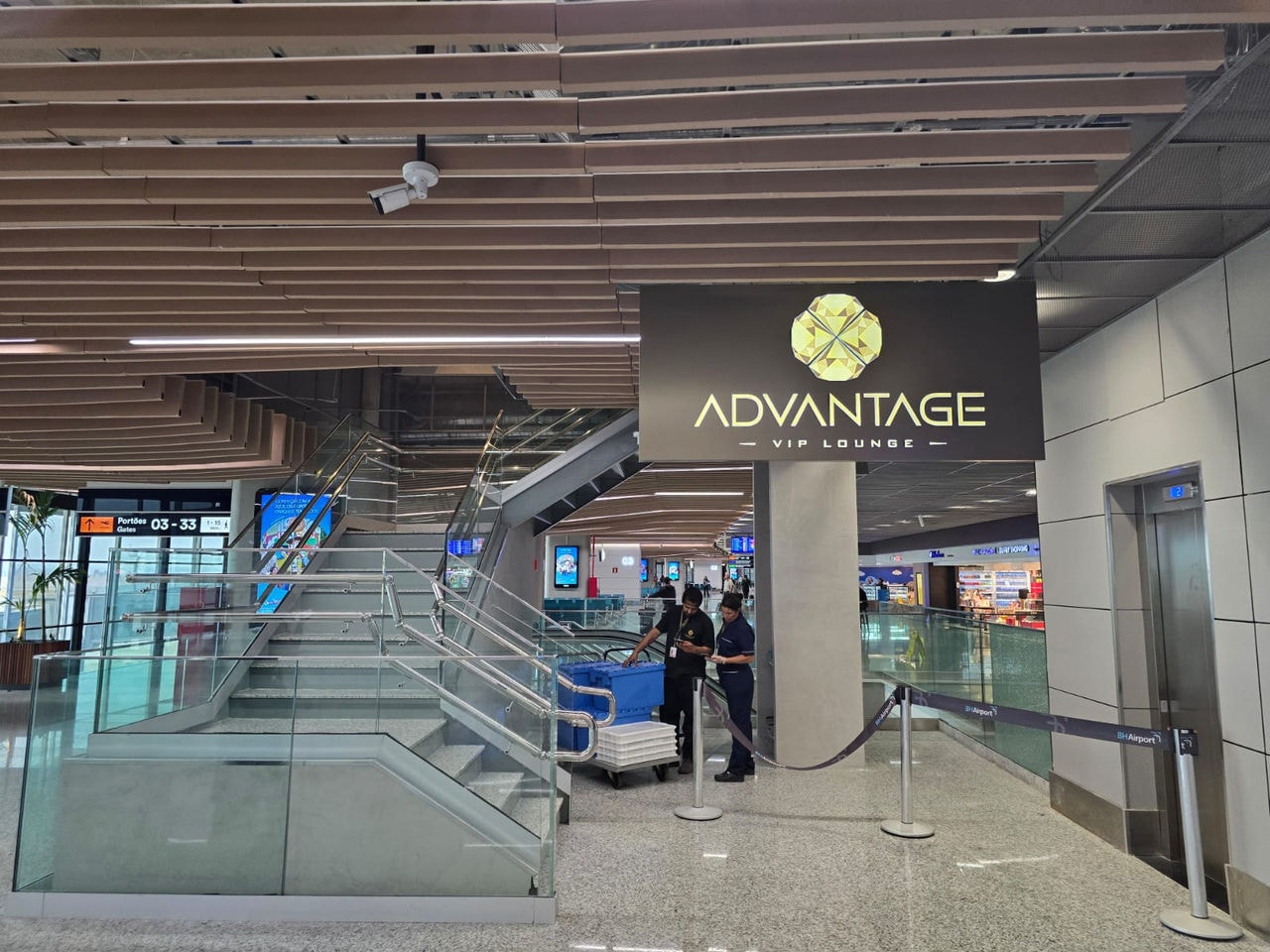 A ssala VIP Advantage foi inaugurada em agosto do ano passado