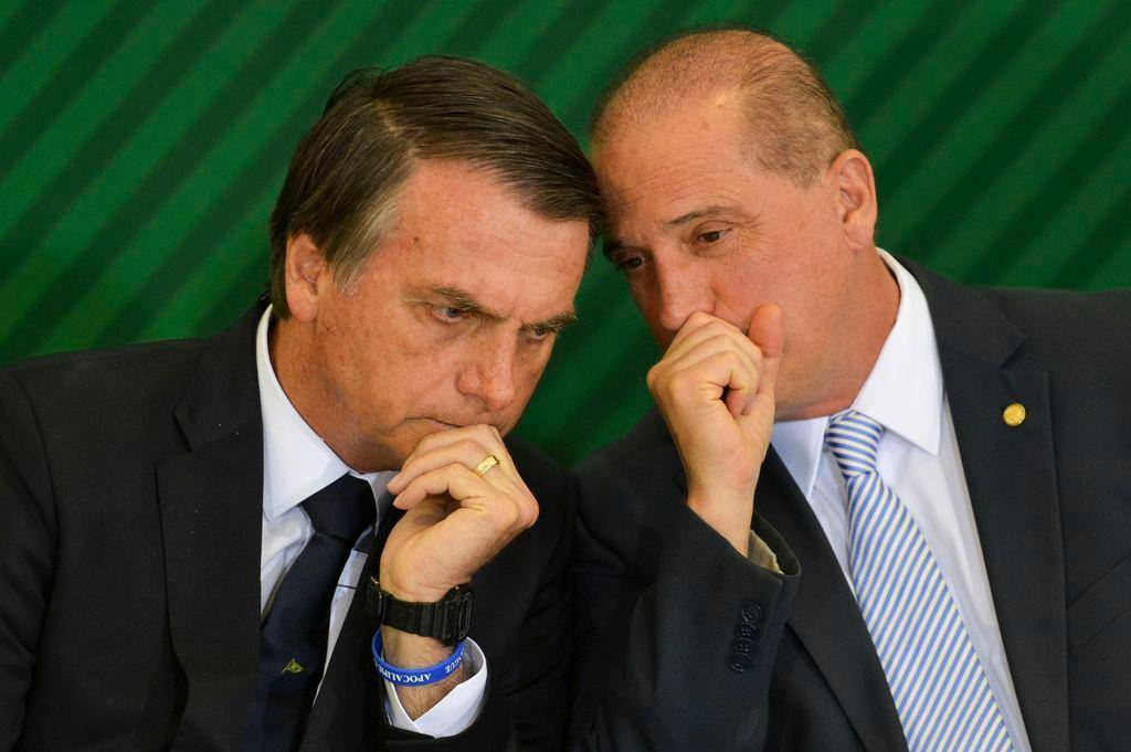 Bolsonaro e Onyx