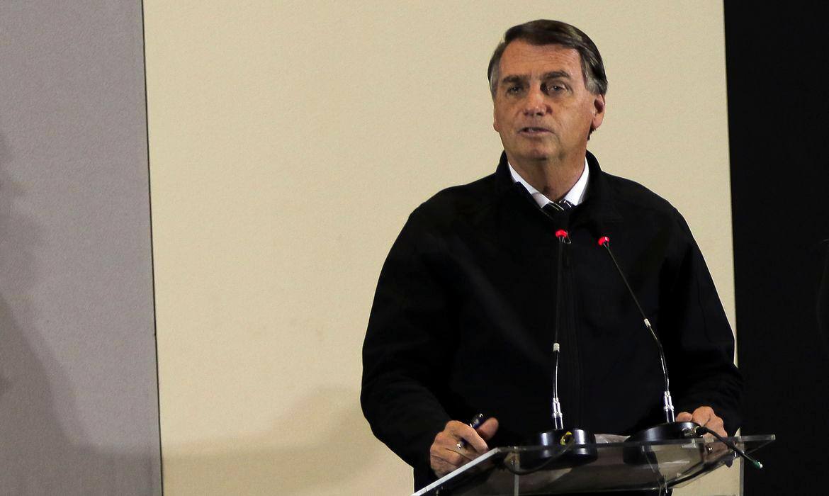 Na imagem, o presidente da República, Jair Bolsonaro (PL)
