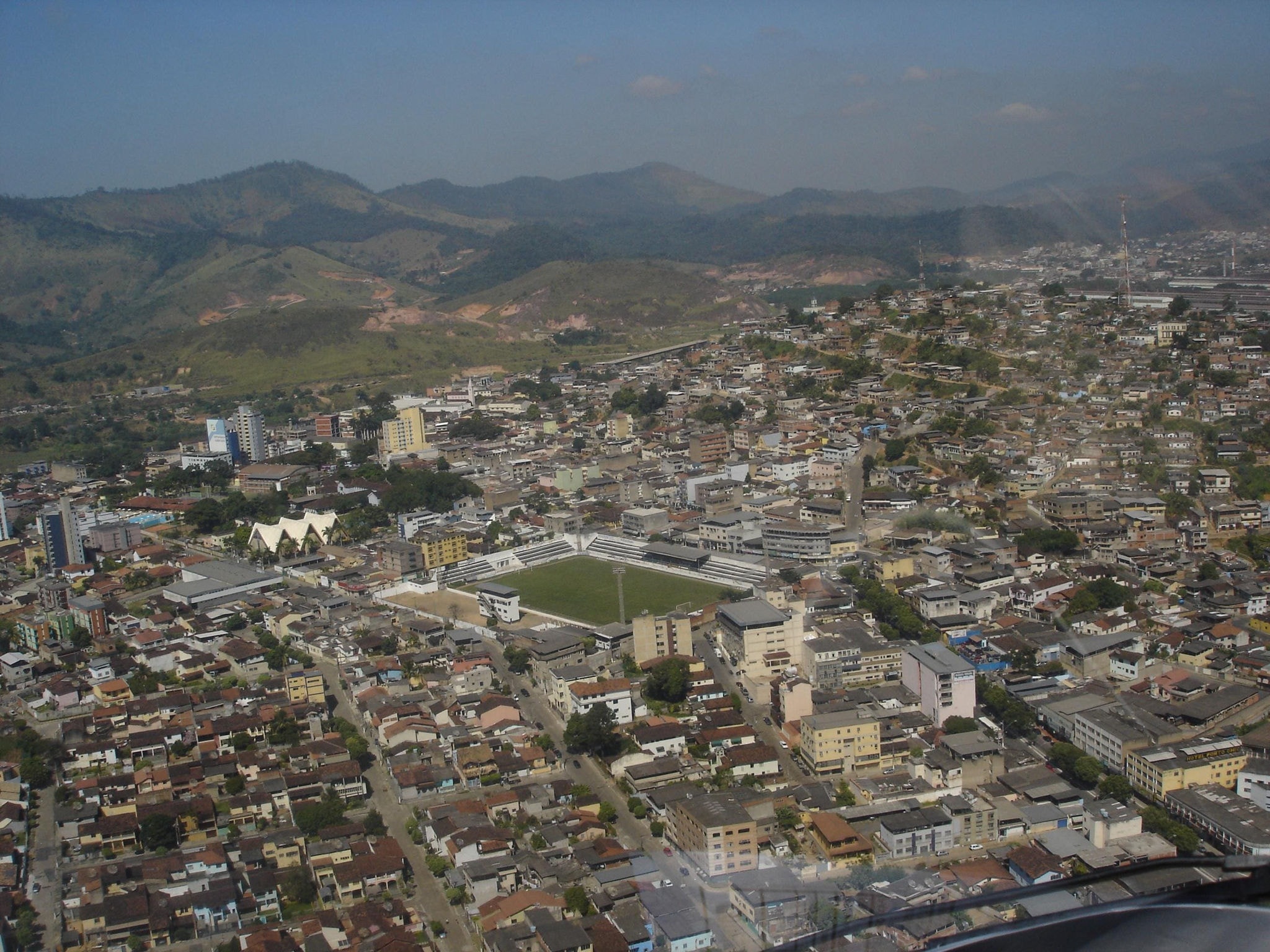 CIDADES - SUPER - VISTA AEREA DA CIDADE DE CORONEL FABRICIANO / 