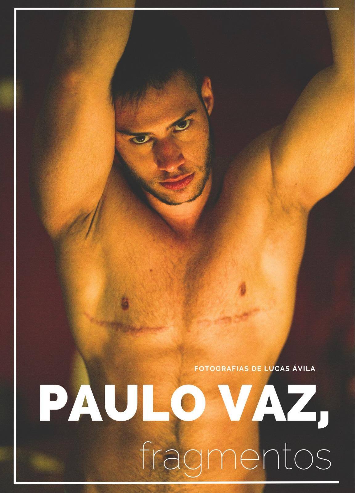 Capa do livro “Paulo Vaz, fragmentos”,