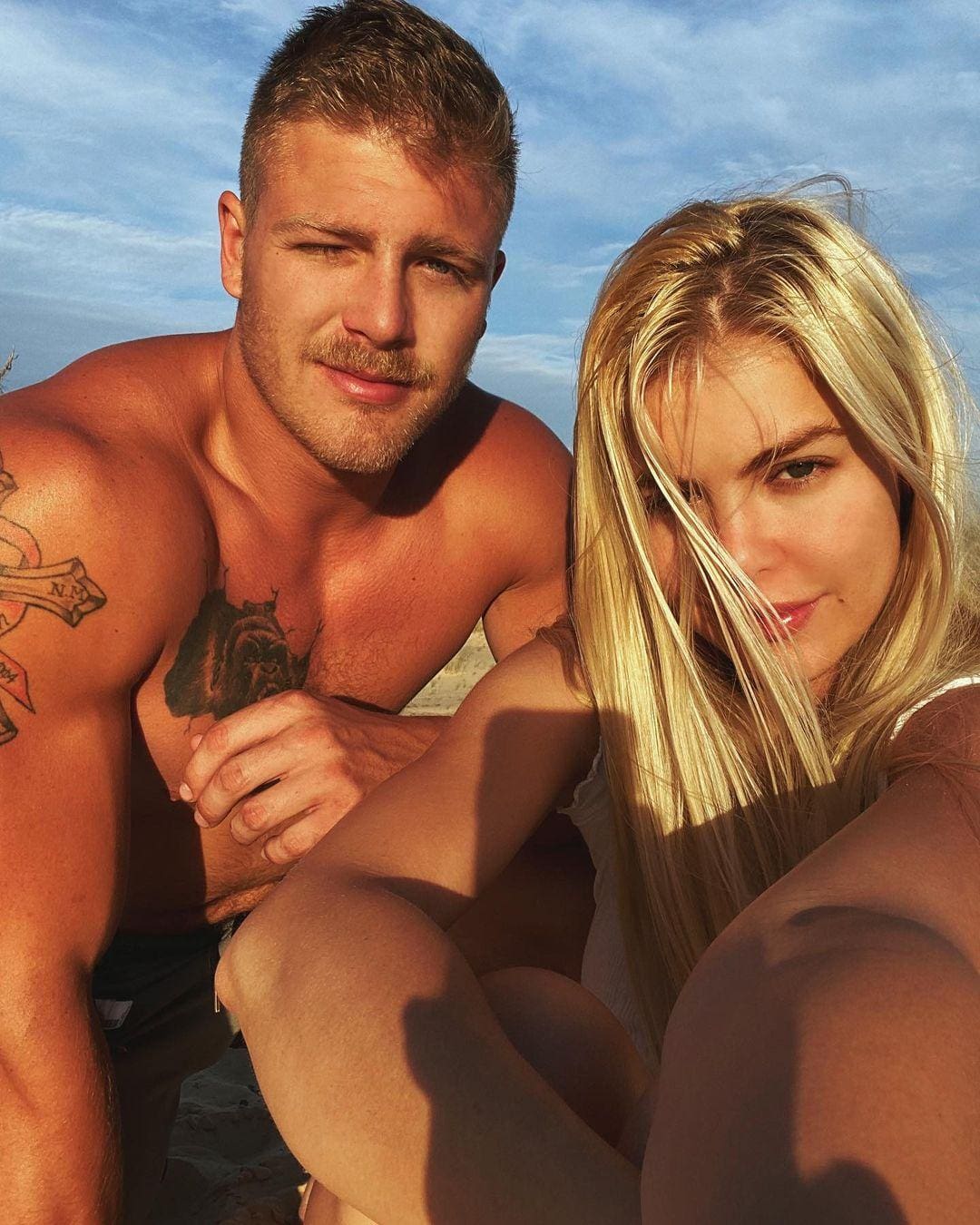 Kat Torres e namorado, Zachary Menkin