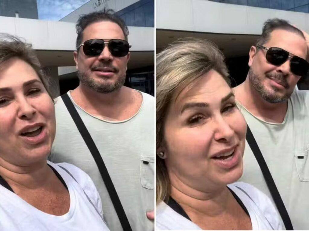 Andréa Sorvetão atualiza seguidores sobre tratamento de câncer de reto de Conrado