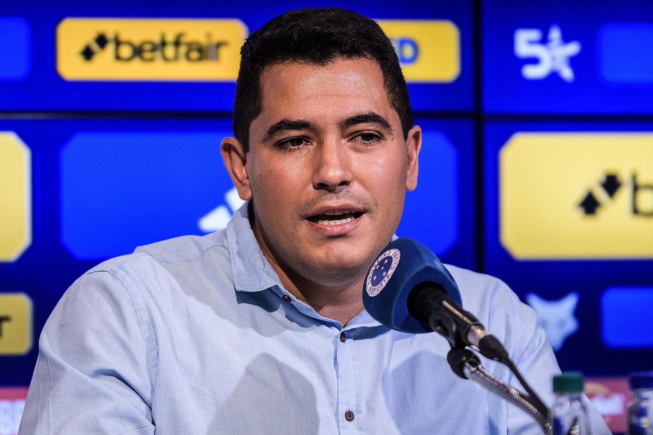 Pedro Martins, diretor de futebol do Cruzeiro