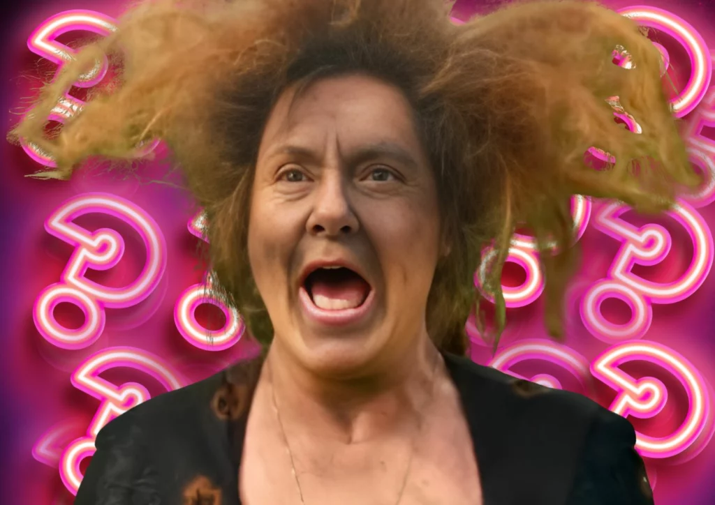 Cunegundes é atingida por um raio na novela  - Divulgação/TV Globo 