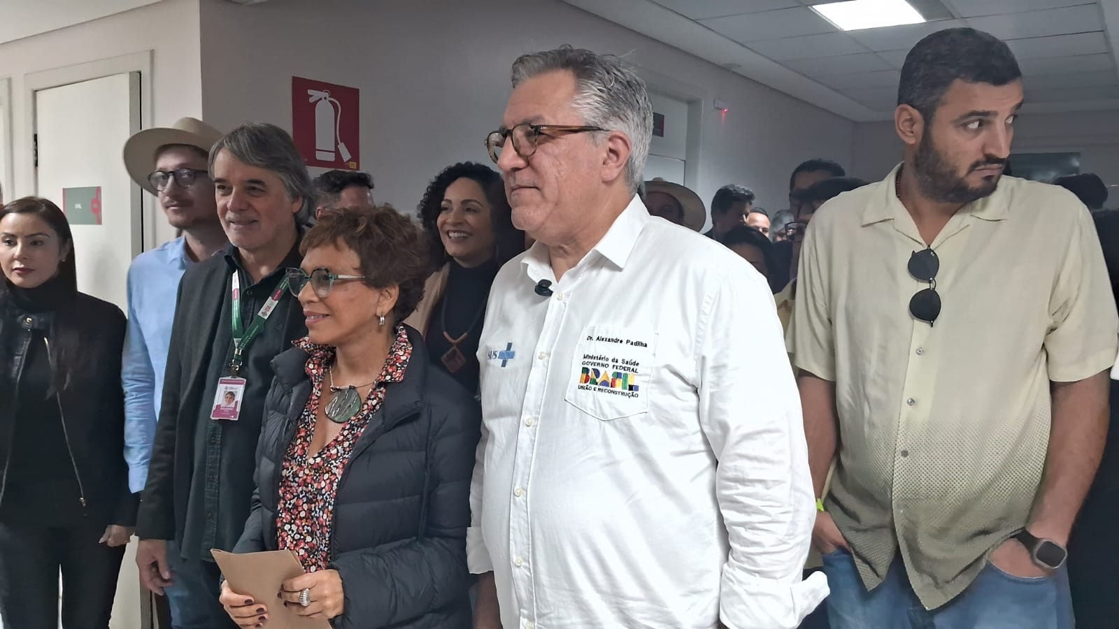 Ministro Alexandre Padilha esteve em Contagem neste sábado 