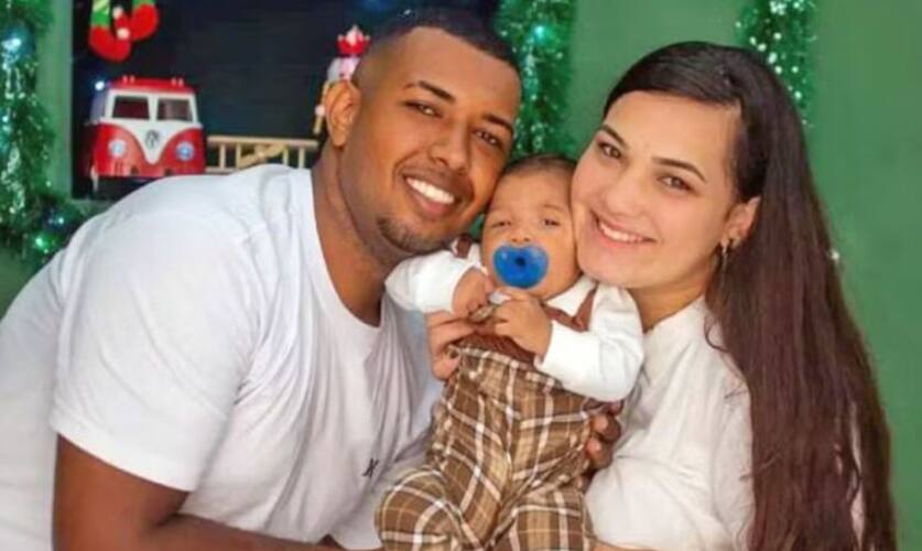 Filipe Rodrigues e família