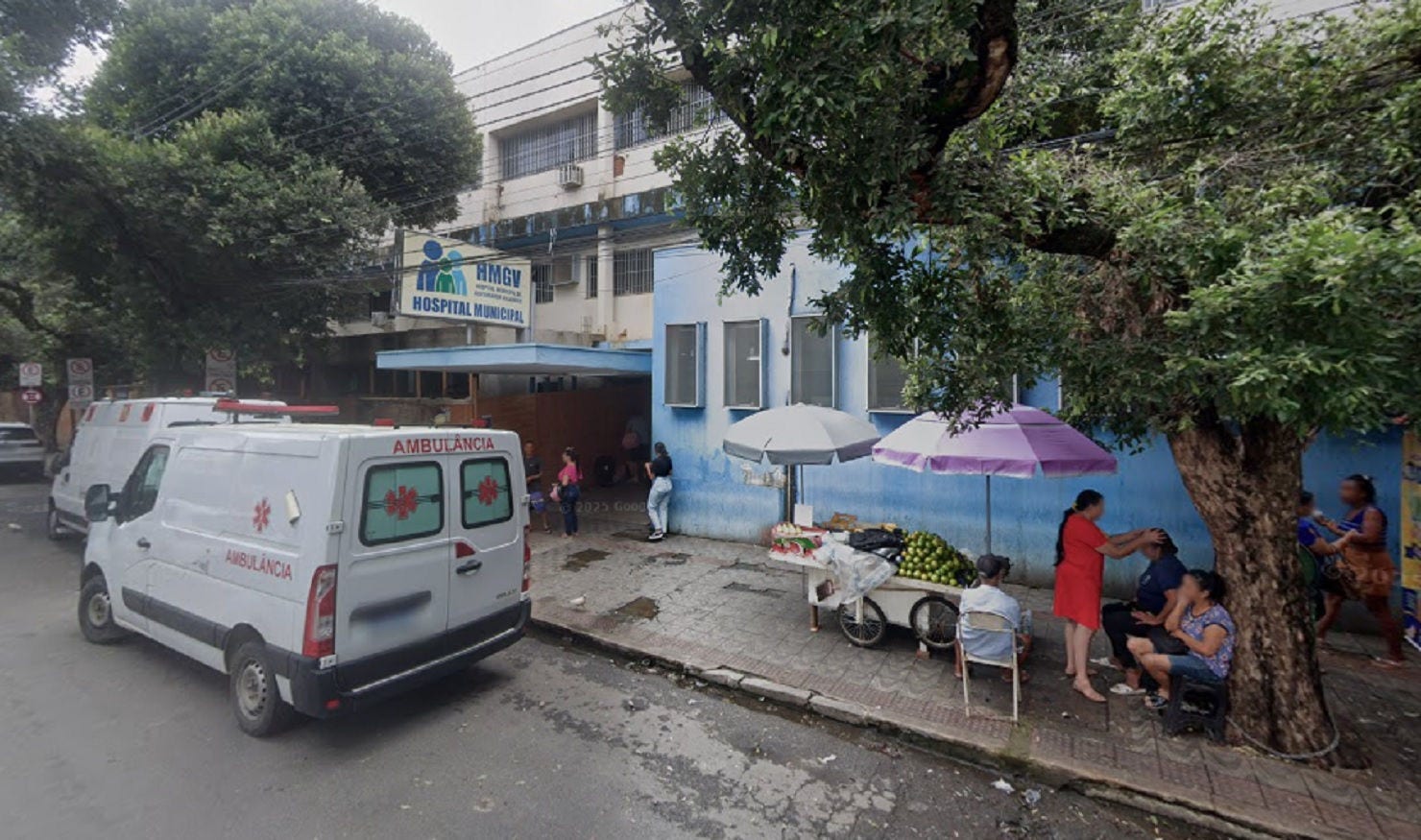Criança foi levada para o Hospital Municipal de Governador Valadares
