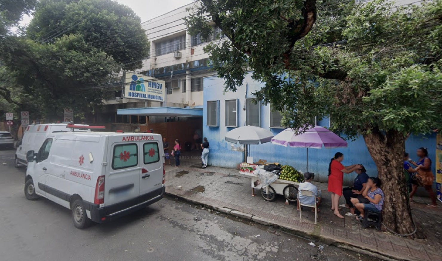 Criança foi levada para o Hospital Municipal de Governador Valadares