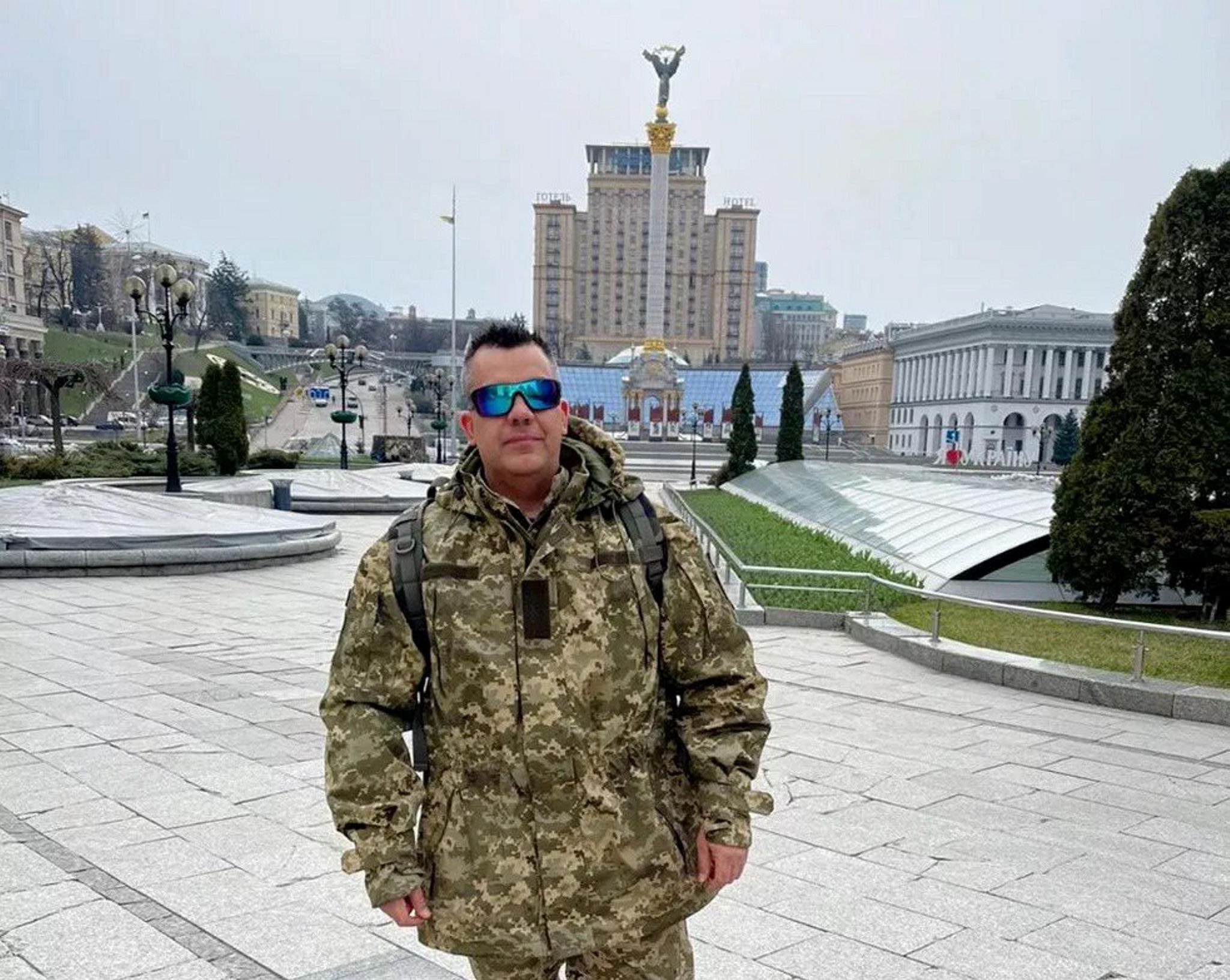 André Bahi integrava a Legião Internacional de Defesa Territorial da Ucrânia