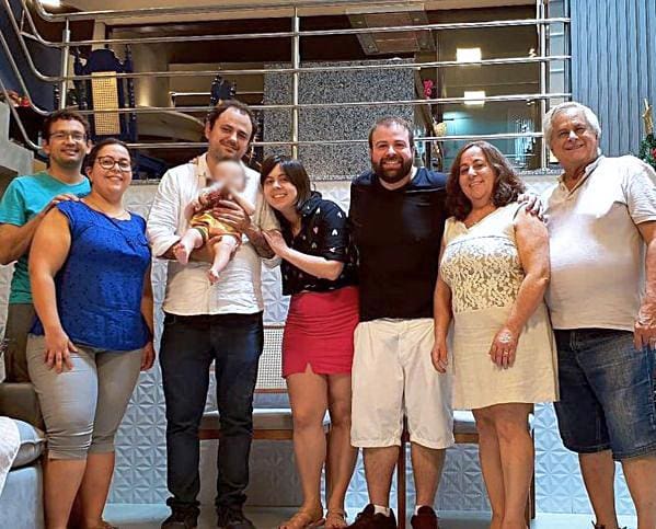 Sâmia Bomfim e sua família