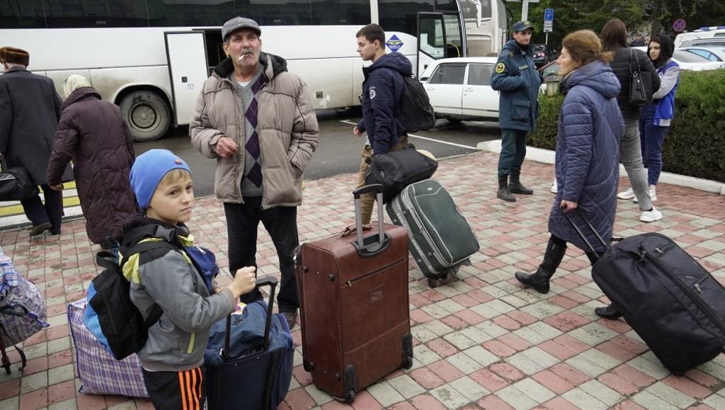 evacuação na região kherson 26102022