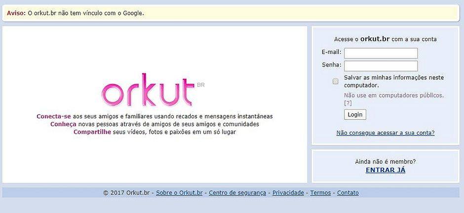 Usuários brasileiros chegaram a representar 56% do total de visitantes do Orkut