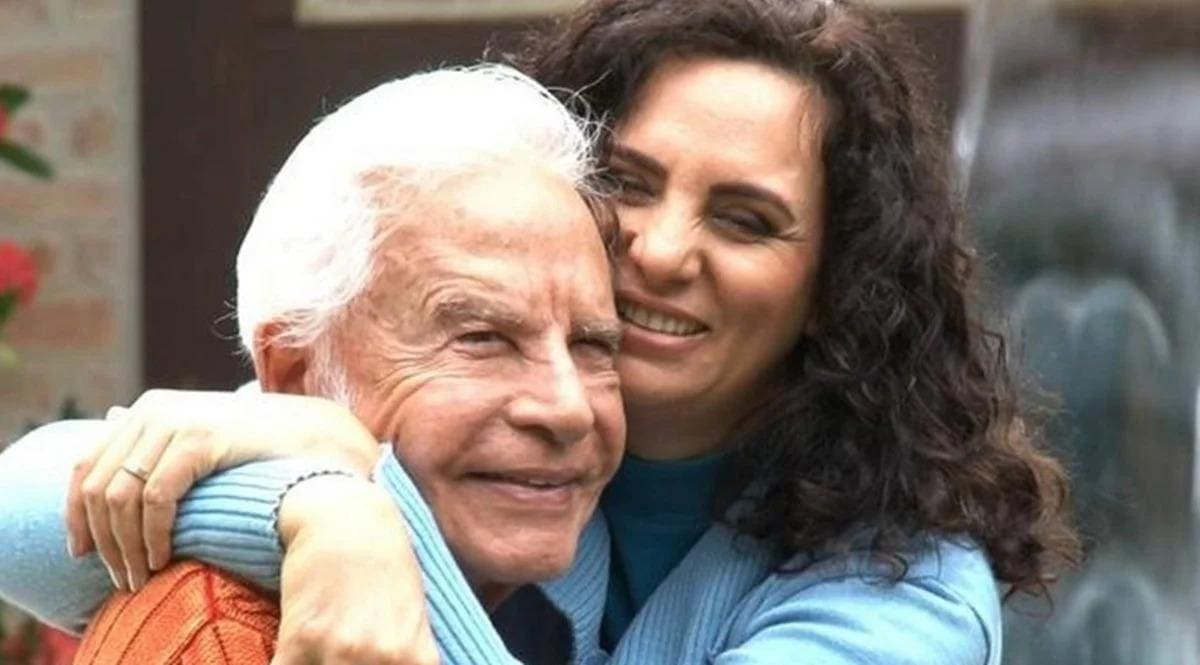 Cid Moreira e Fátima Sampaio