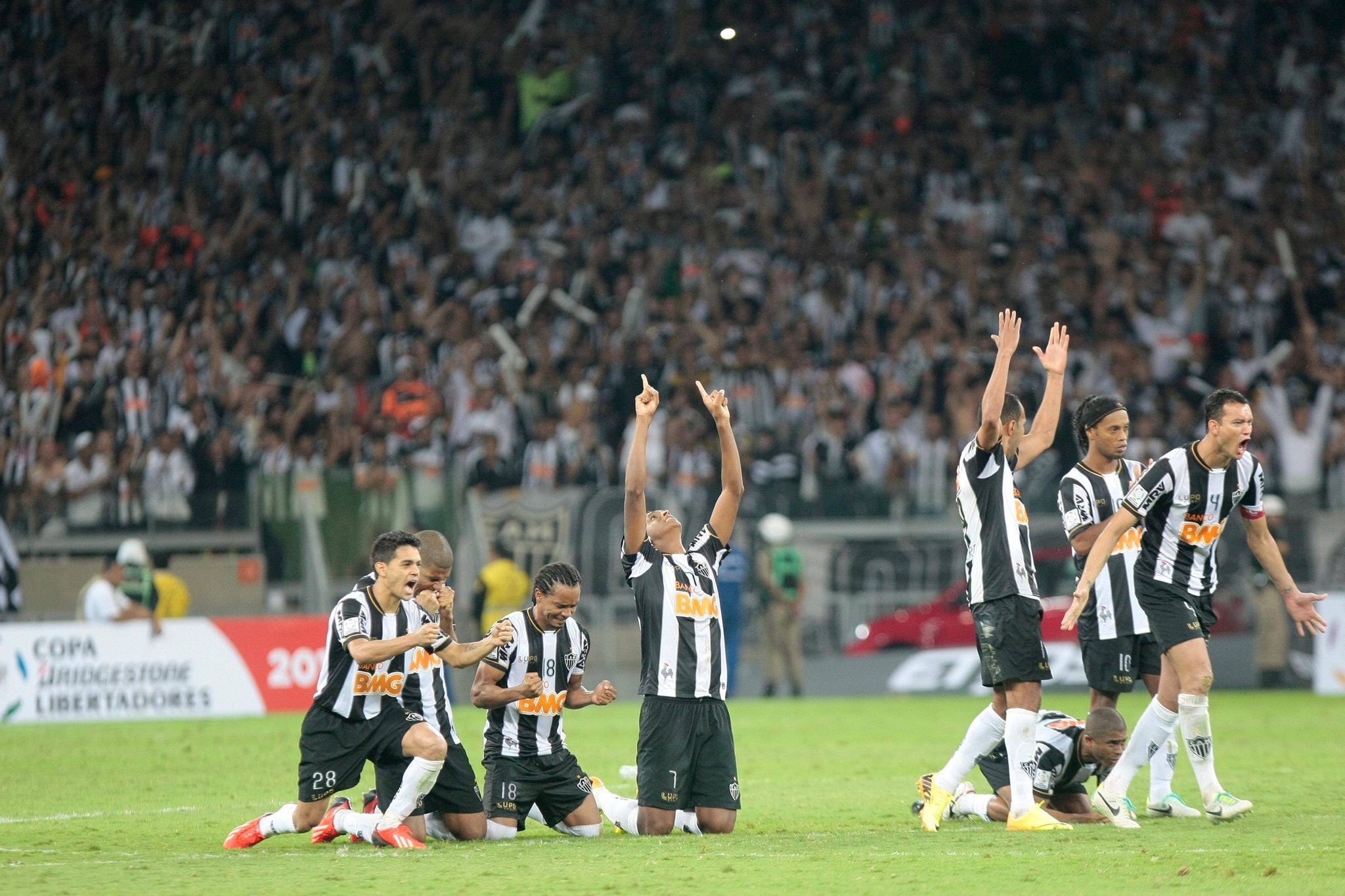 Atlético celebrou no Mineirão título da Libertadores de 2013