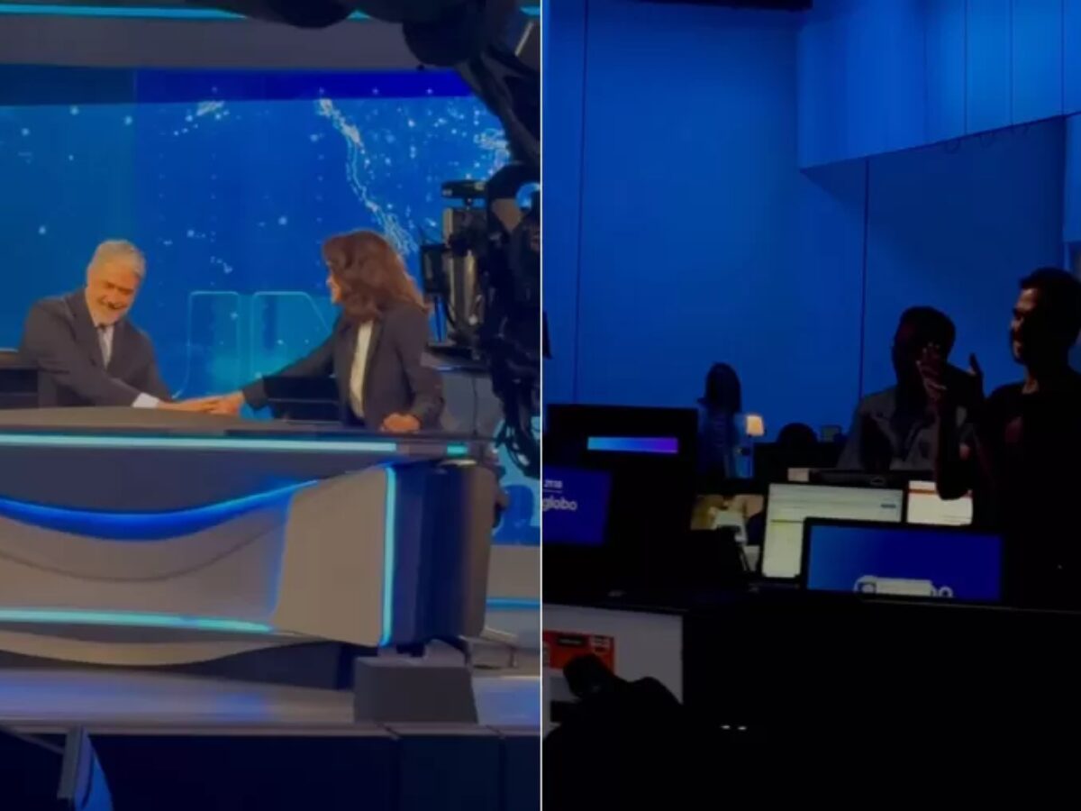 Bonner é aplaudido de pé por redação após anunciar saída do Jornal Nacional