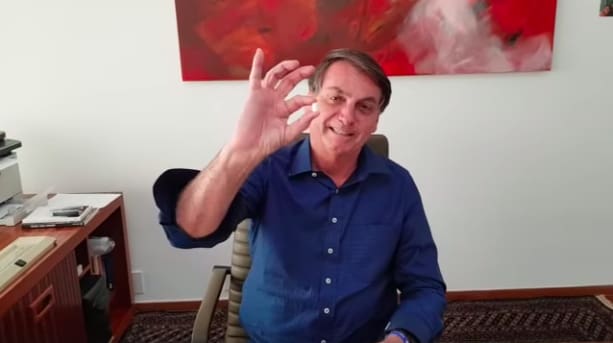 Bolsonaro live cloroquina