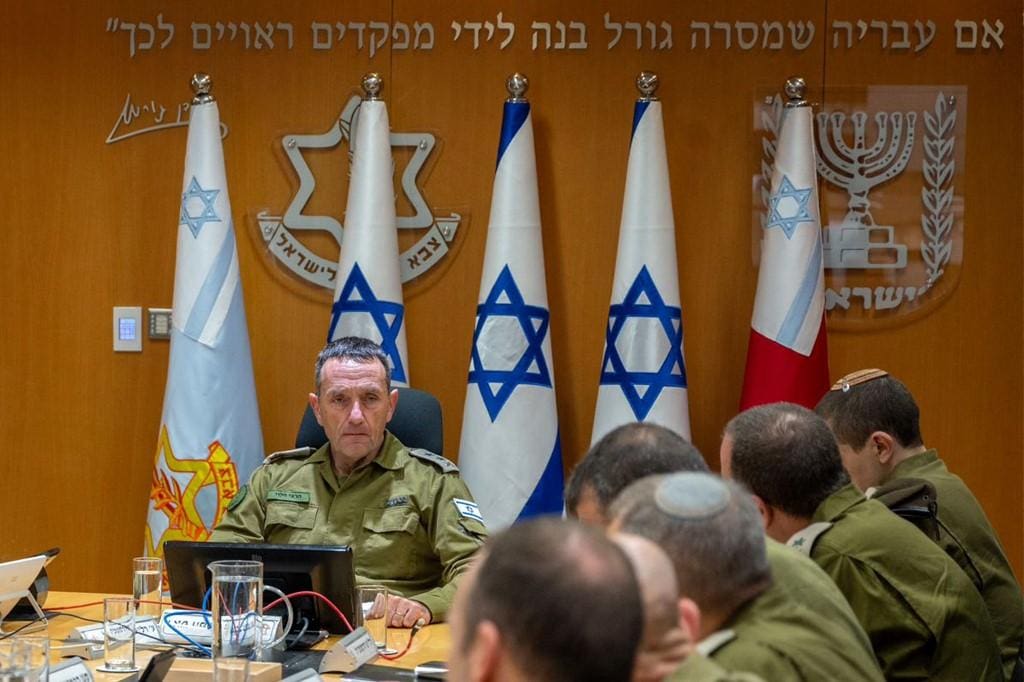 Chefe do Exército israelense Herzi Halevi