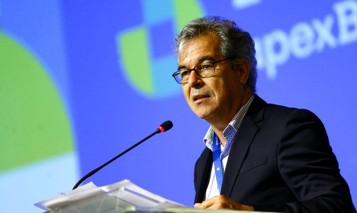 O então presidente da Agência Brasileira de Promoção de Exportações e Investimentos (Apex), Jorge Vianna