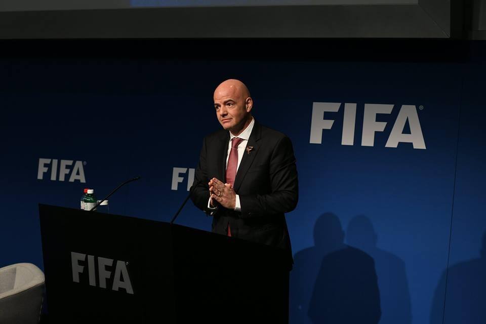 Essa foi a primeira Copa sob a administração do suíço Gianni Infantino e a "nova Fifa", como define o cartola