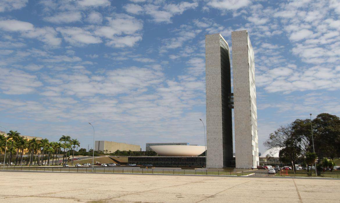 Na imagem, a fachada do Congresso Nacional, em Brasília