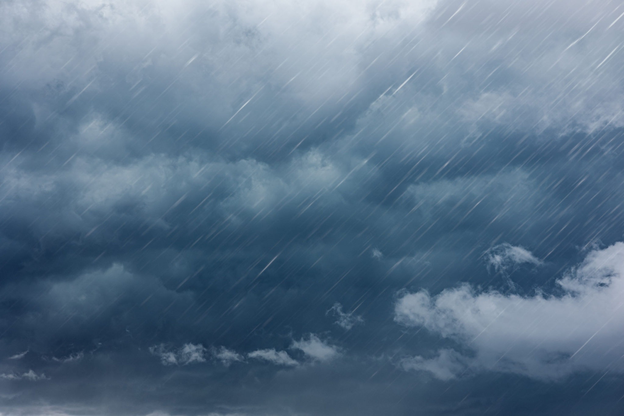 raining dark cloudy storm cloud nature in rainy season