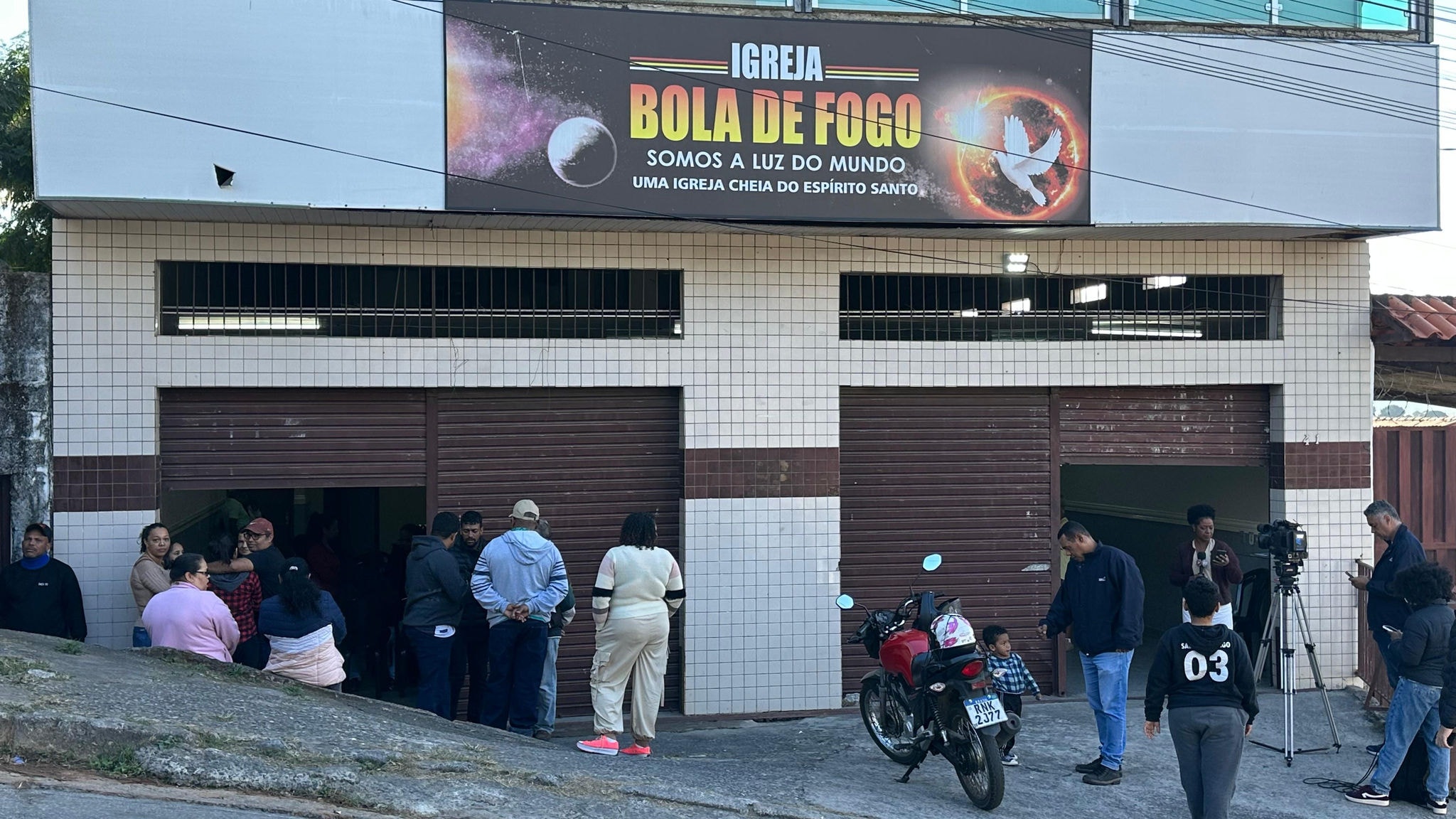 Velório foi realizado na manhã desta quinta-feira (10/7) na Igreja Bola de Fogo, em Santa Luzia