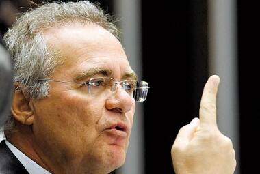 Renan Calheiros era o relator da CPI da Covid-19.