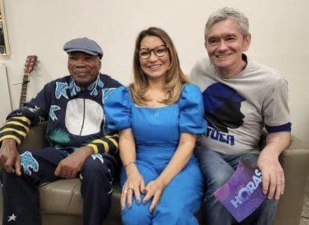Milton Nascimento, Janja e Serginho Groisman
