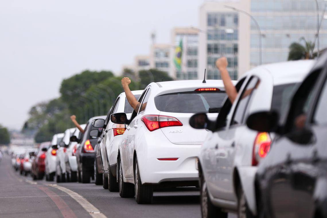 motoristas de aplicativo Uber 99