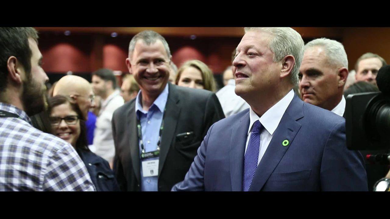 ganhador do Prêmio Nobel e ex-vice-presidente dos Estados Unidos, Al Gore