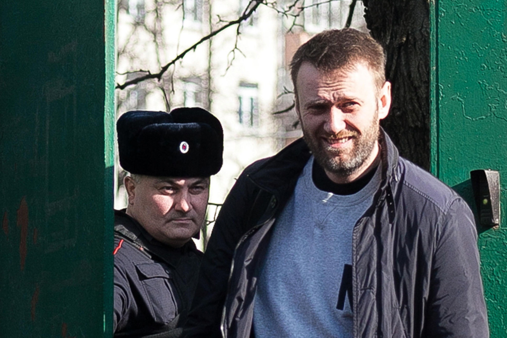 O líder oposicionista russo Alexey Navalny