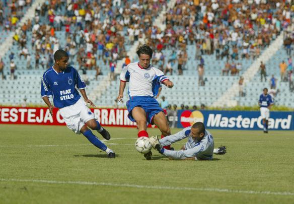 Gomes foi o goleiro titular do Cruzeiro na conquista da Tríplice Coroa