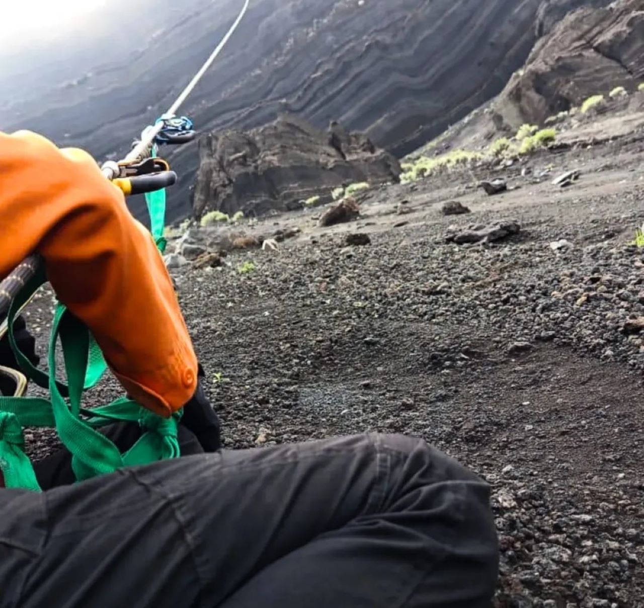 Imagem publicada pelo perfil do Monte Rinjani