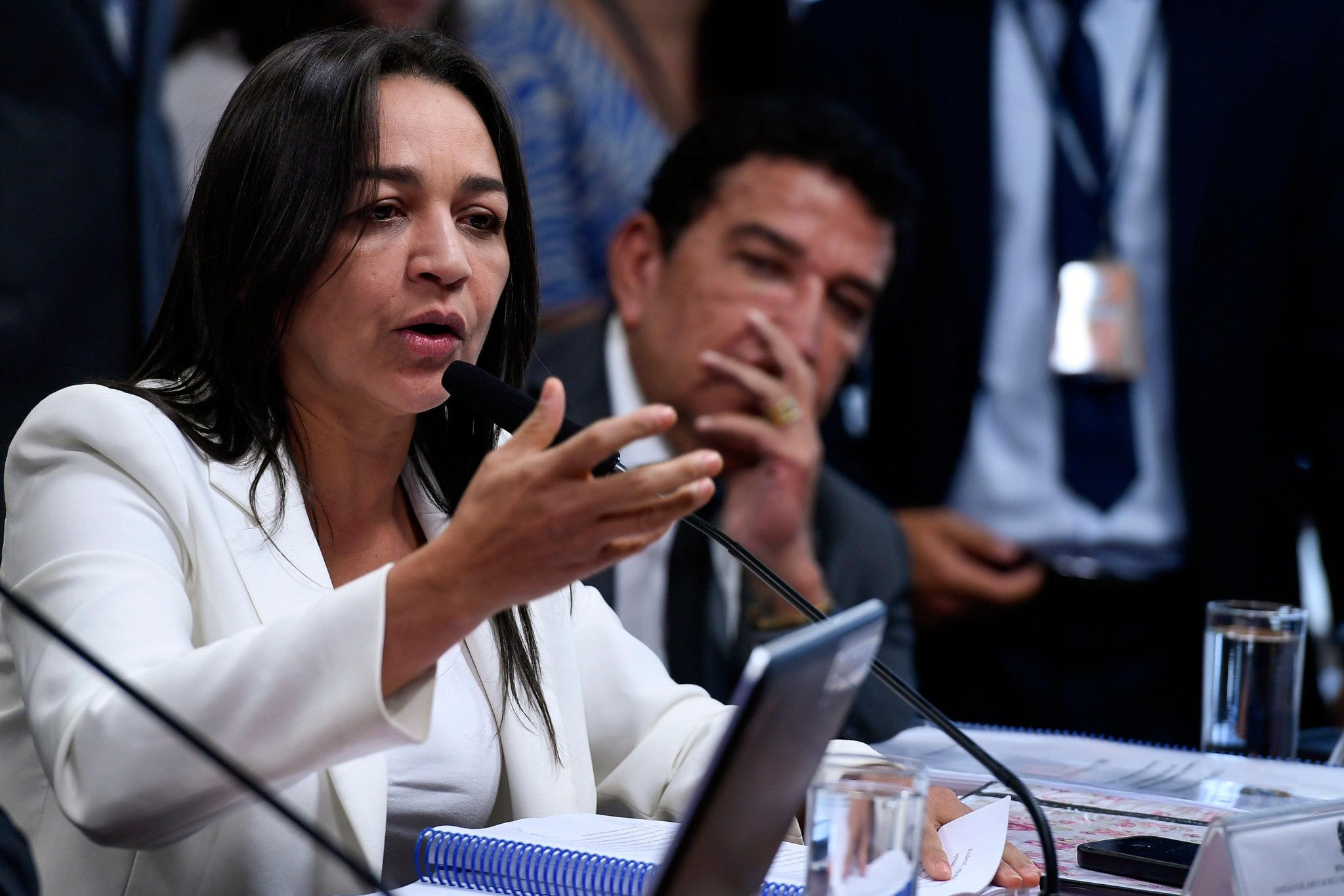 A senadora Eliziane Gama
