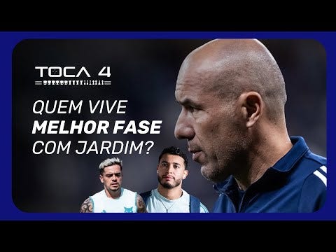 Técnico Leonardo Jardim tem dúvida na direita, para escalar o Cruzeiro no próximo jogo do Brasileirão