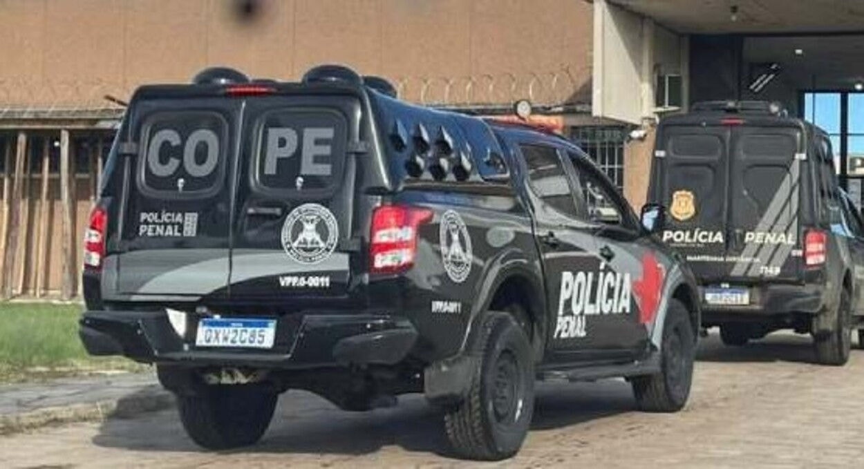 Renê Júnior foi escoltado pelo Comando de Operações Especiais (Cope)