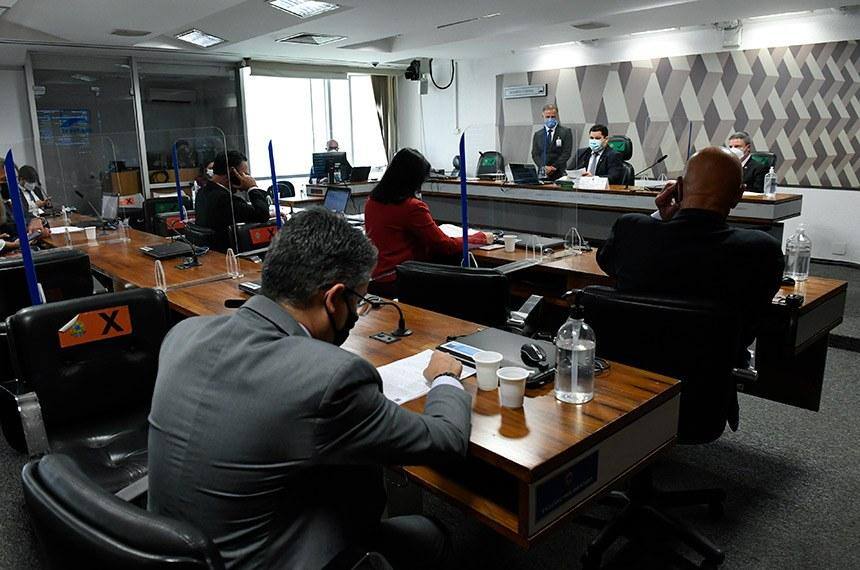 Sessão da CPI da Covid-19