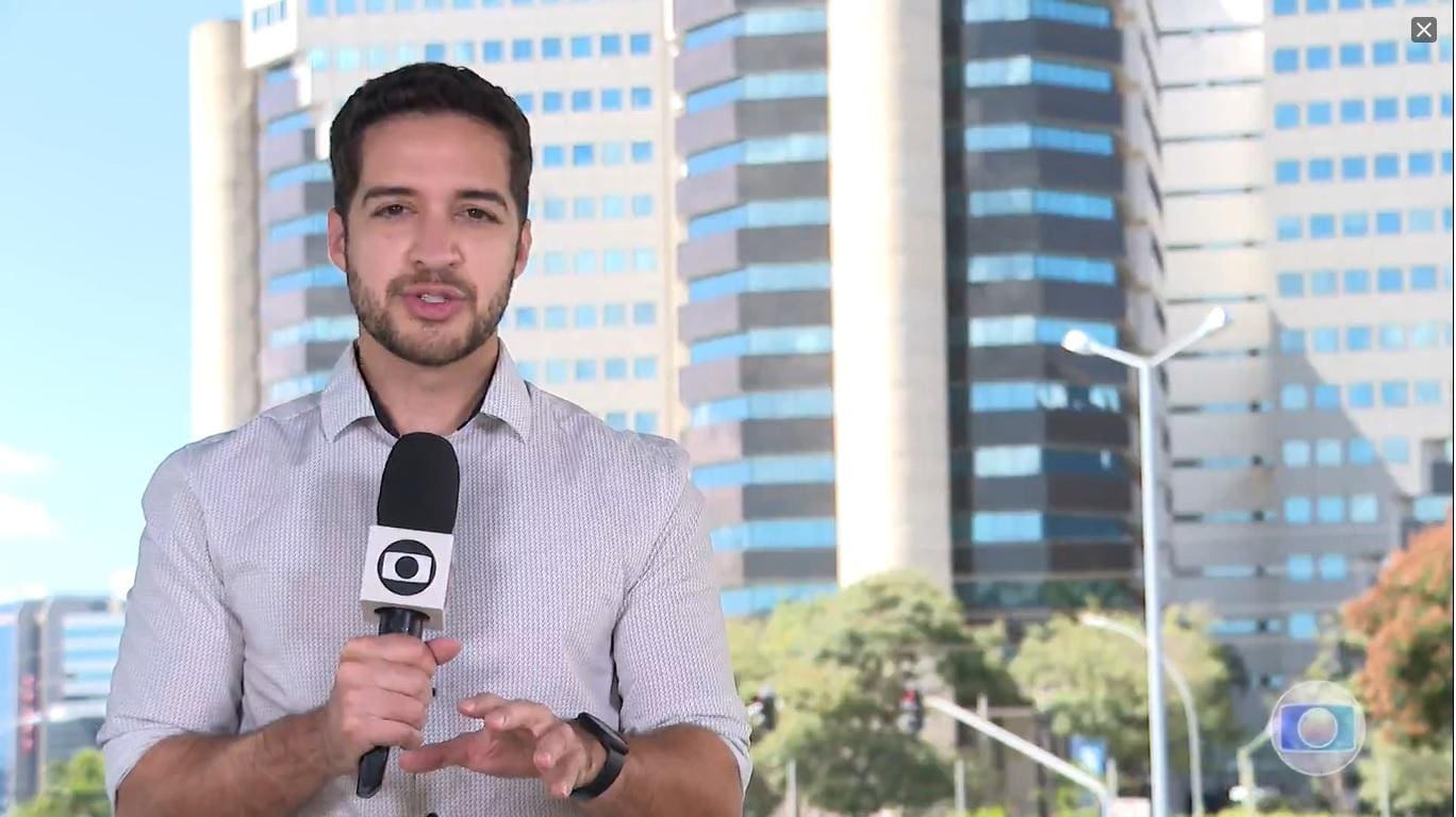 Repórter e editor da TV Globo, Gabriel Luiz, 28 anos, foi vítima de tentativa de assalto, segundo a Polícia Civil do Distrito Federal