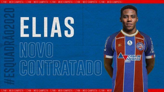 Elias estava sem clube desde que saiu do Atlético