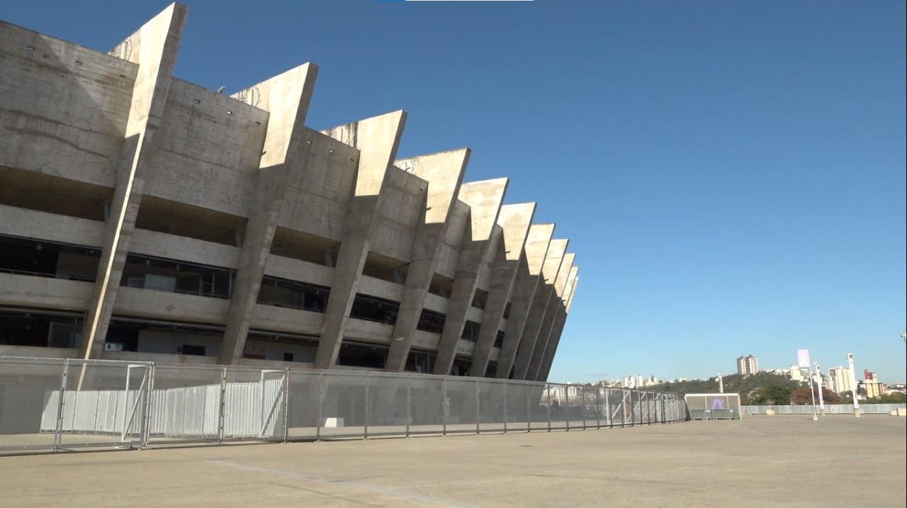 Estádio Mineirão, em Belo Horizonte