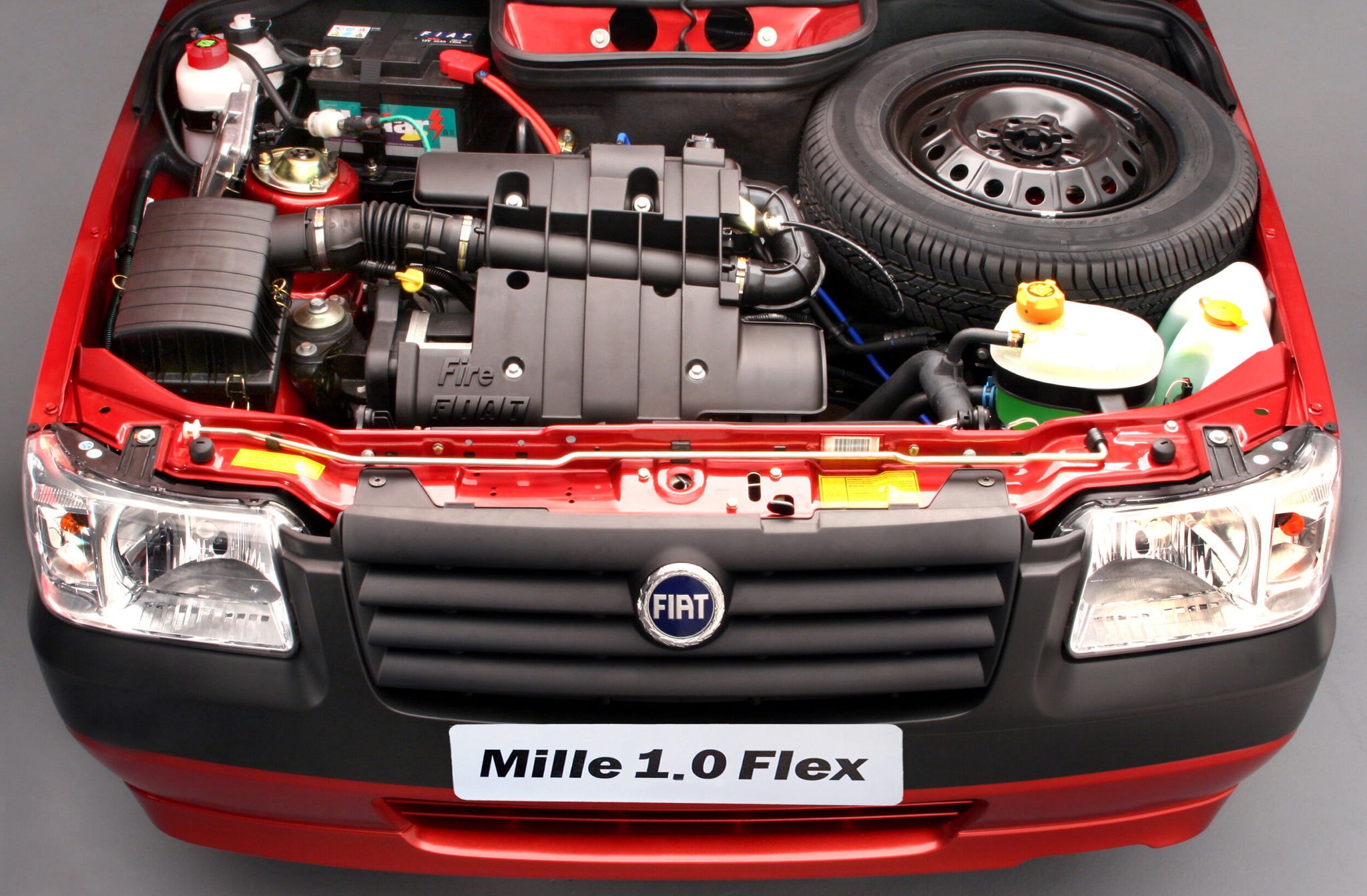 Motor Fire, da Fiat, é um dos mais longevos do mercado e conhecido por sua resistência e economia
