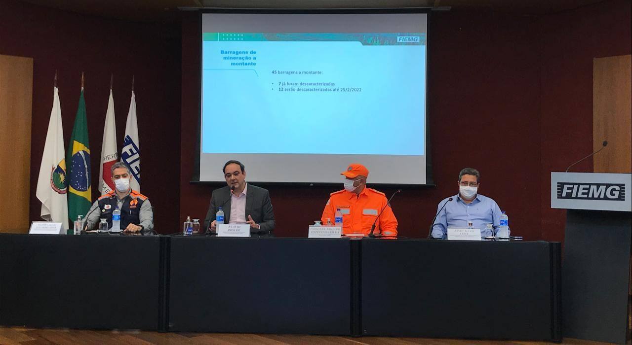 Fiemg apresentou panorama sobre os investimentos e ações desenvolvidas pelo setor extrativo mineral em segurança de barragens